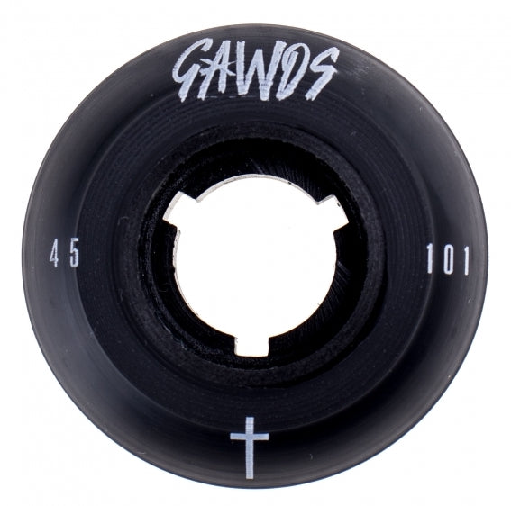 Gawds Antirocker Black 45mm 101a (4 Pack) – miamionwheels