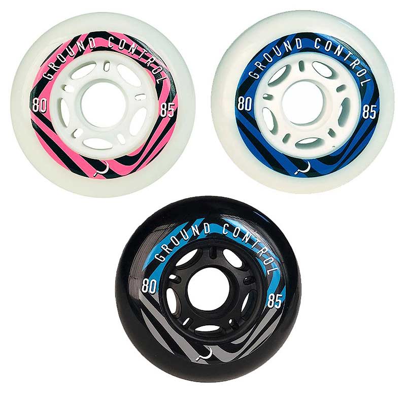 Ground Control Psych Wheel 80mm 85a (4 Pack)